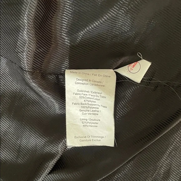 Danier Black Military Field Jacket - Picture 3 of 5